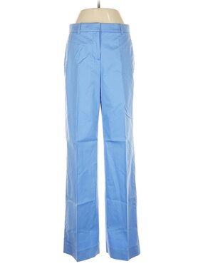 J. Crew Light Blue Straight-Leg Trousers